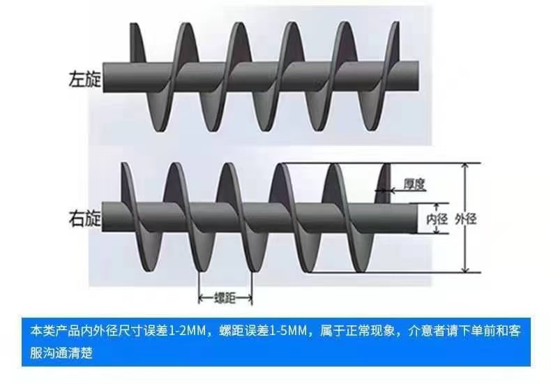 九江市不锈钢螺旋叶片连续螺旋叶片 - 哪里好
